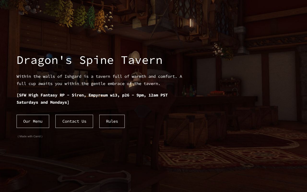 Dragon's Spine Tavern